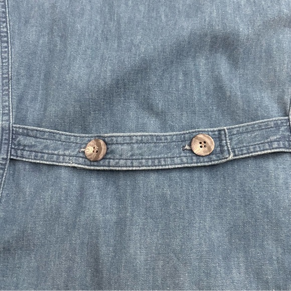 Talbots Denim Vintage Blue Women’s Vest Size Medium - Picture 5 of 13